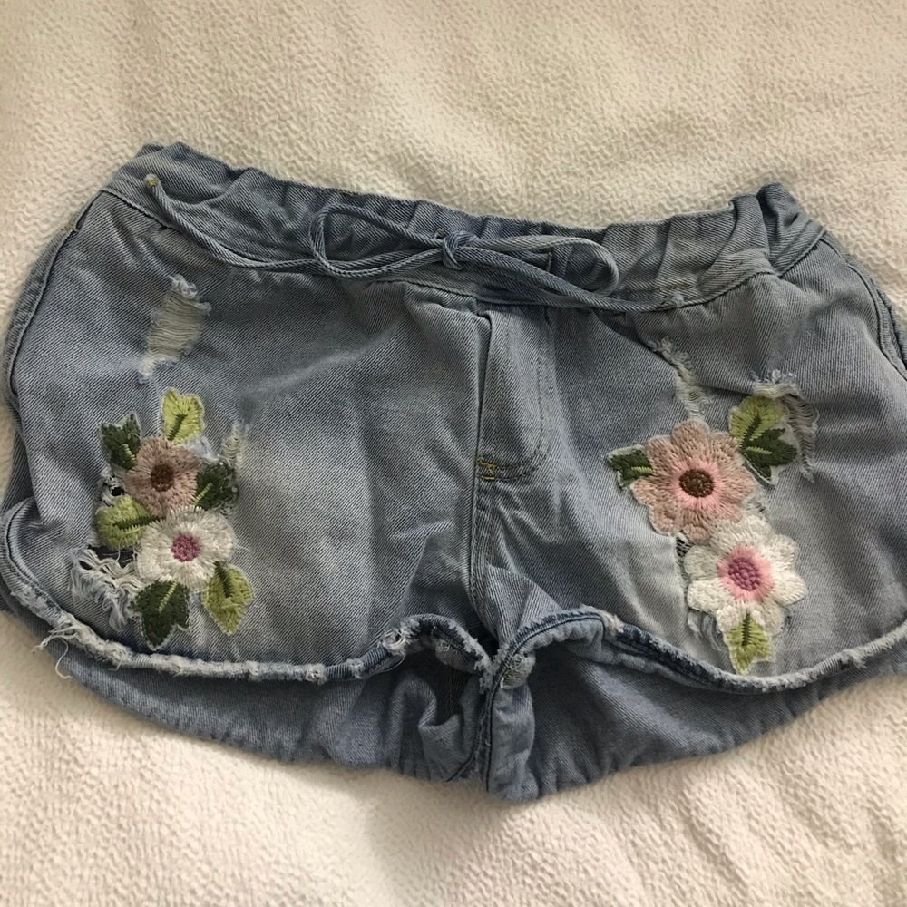 jean shorts